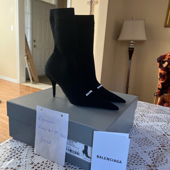 Balenciaga Knife 2.0 80mm Bootie - Picture 1 of 7